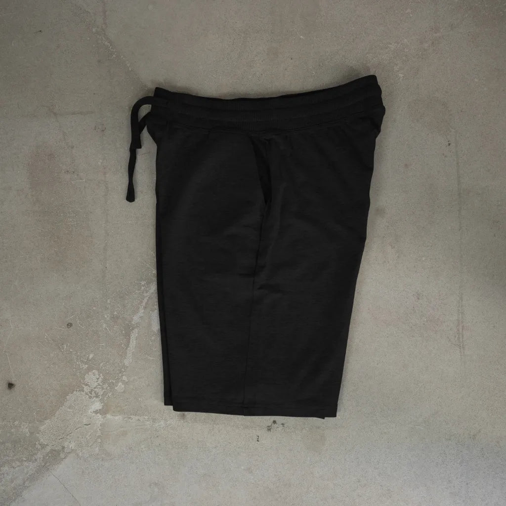 Gemütliche kurze Männer-Shorts mit Topfpflanzenprint, cannabis Print fun, Herren Kurze Shorts schwarz