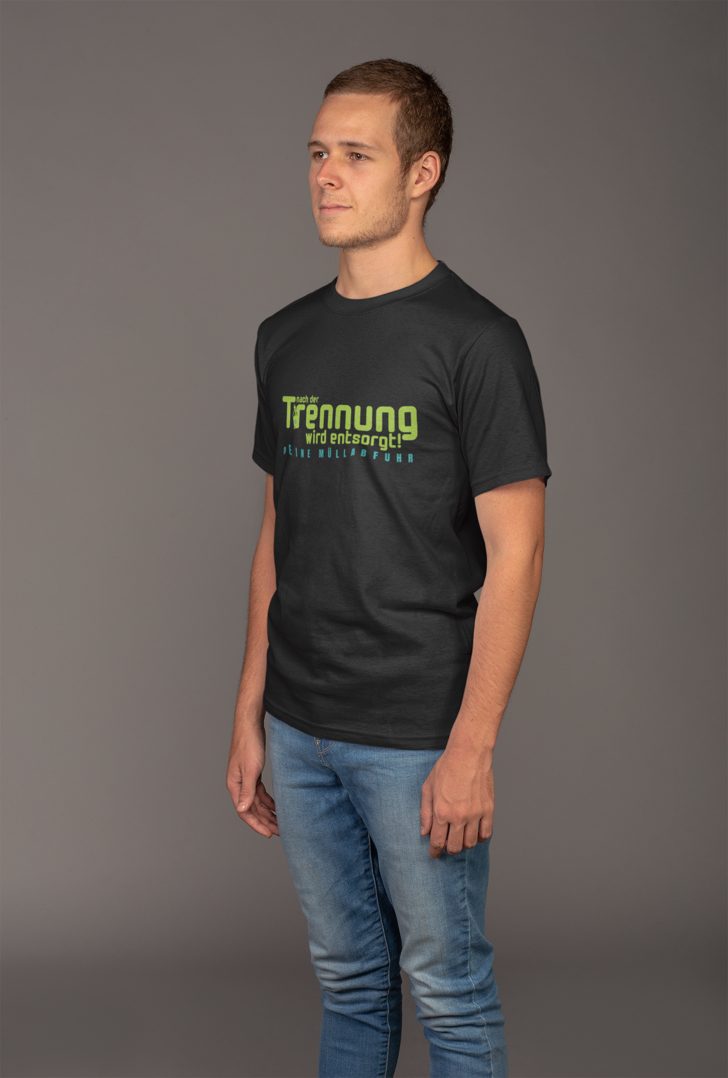 Angenehmes Premium-T-Shirt in normaler Passform, das mit seinem hohen Qualitätsstandard überzeugt. Custom Anfertigung für die Boys und Girls von der Müllabfuhr. Nach der Trennung wird entsorgt, schön frech und zweideutig, so bist du der Star auf dem nächsten Betriebsausflug, 100% Baumwolle, 180 GSM