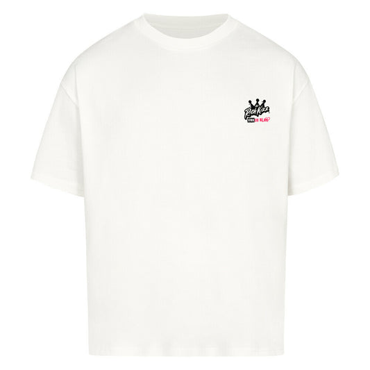 Stylisches Premium Herren Shirt im Oversized Schnitt, das neue Qualitätsstandards setzt, Männer oversize T-Shirt weiß mit sexy Backprint