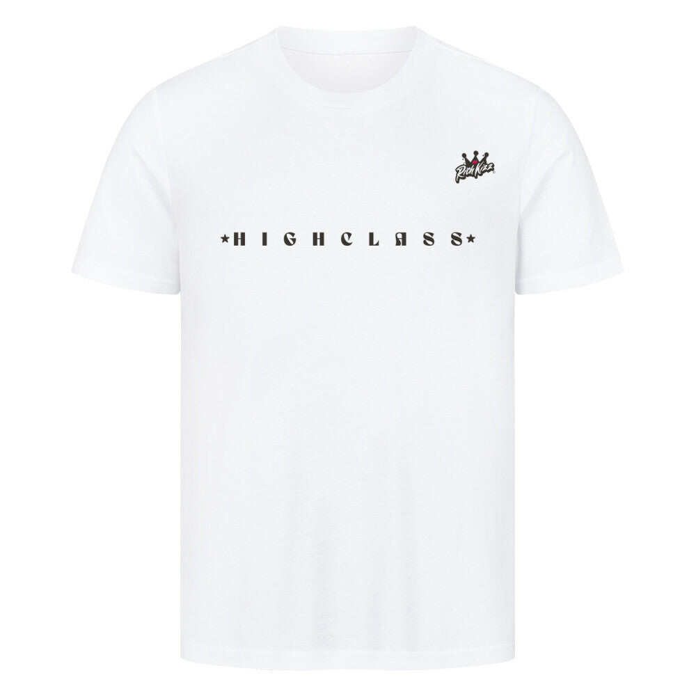 Männer Premium-T-Shirt in normaler Passform und dem extra frechen Besteller-Design "Highclass Nonne". Diesen Print findest du in keinem Laden, uns ist das egal, den Richkizz steht für Provokation! Ansonsten - geh doch zu Tak*o ;-) 100% Baumwolle, 180 GSM, Farbe weiss