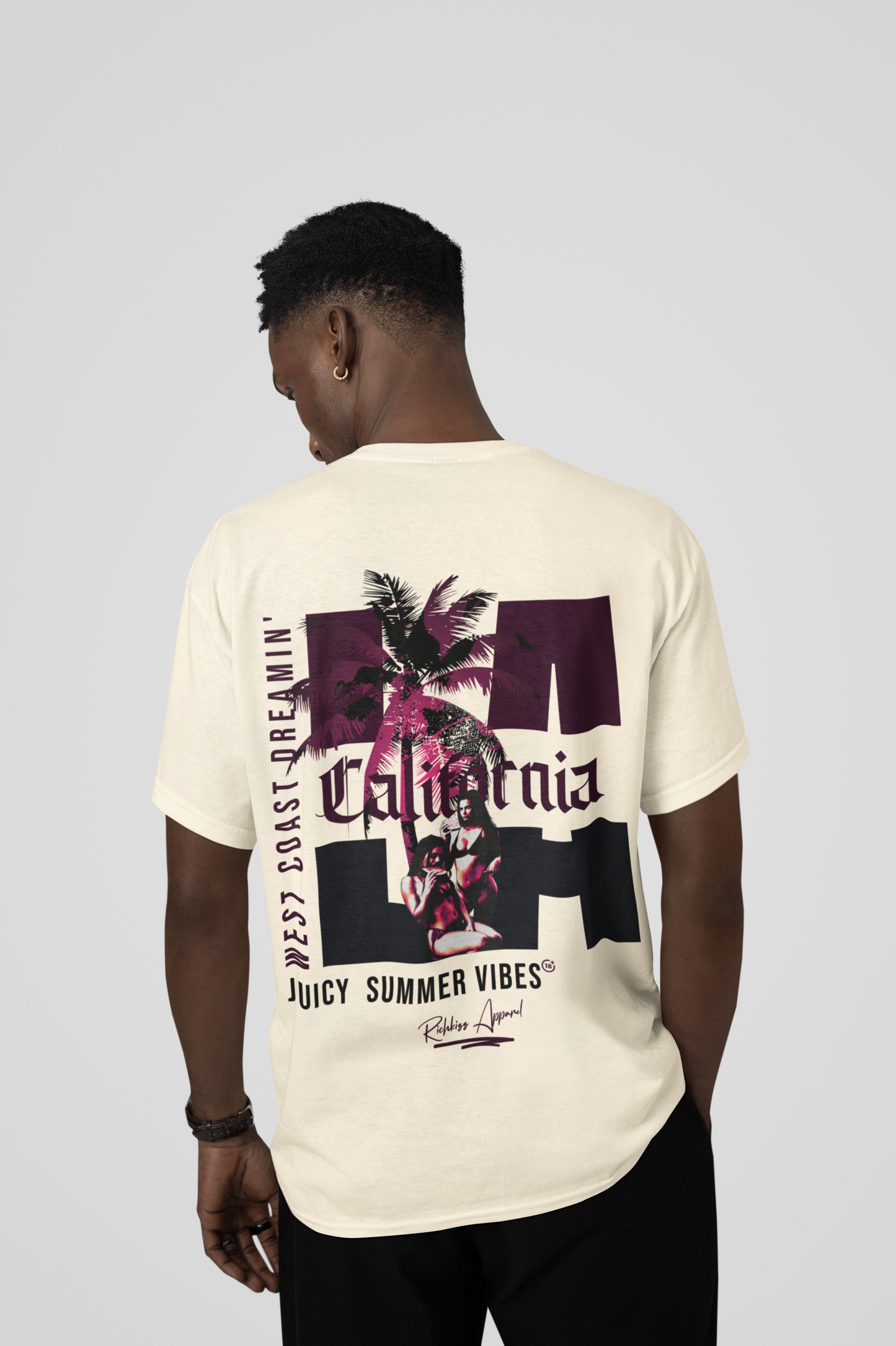 Unser ausgefallenes Herren-Shirt in Oversized-Schnitt, ist ein absolutes will ich haben Piece für diesen Sommer. Mit dem coolen L.A.-Print wird dieses Shirt zum Hingucker und verleiht dir einen legeren und exzentrischen Look.
100% Baumwolle, 240 GSM, Drop Shoulders, innen und außen gebrush