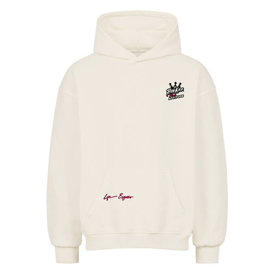 lebe bovor du stirbst hoodie, lifestyle oversized kapuzenpullover, cooler angesagter einzigartiger lustiger herren oversized pullover mit print richkizz streetwear natural raw