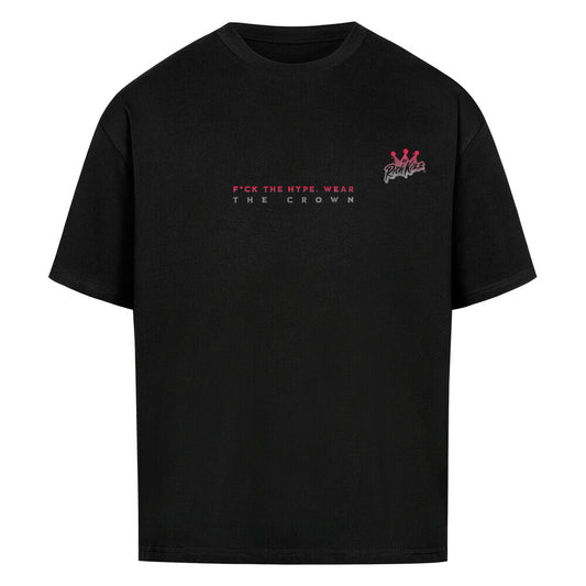 Oversized Shirt Männer Richkizz Lions Club V2, schwarzes Streetwear Oversized Shirt mit Löwen Motiv, angesagte Klamotten für Männer, Designer T-Shirt mit Print