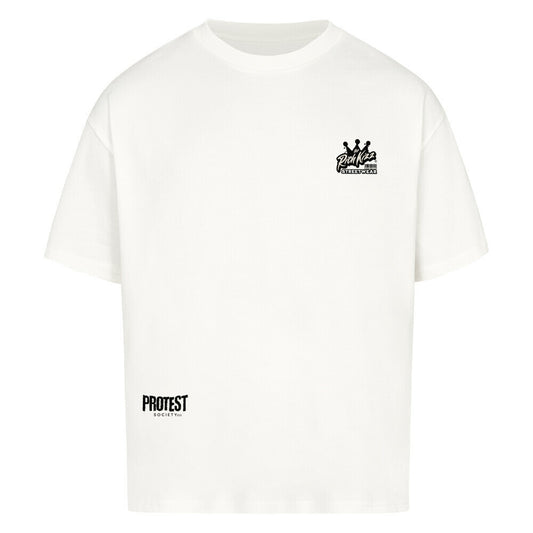 Protest Oversized Shirt Männer, ACAB Shirt Herren, Polizei T-Shirt weiss