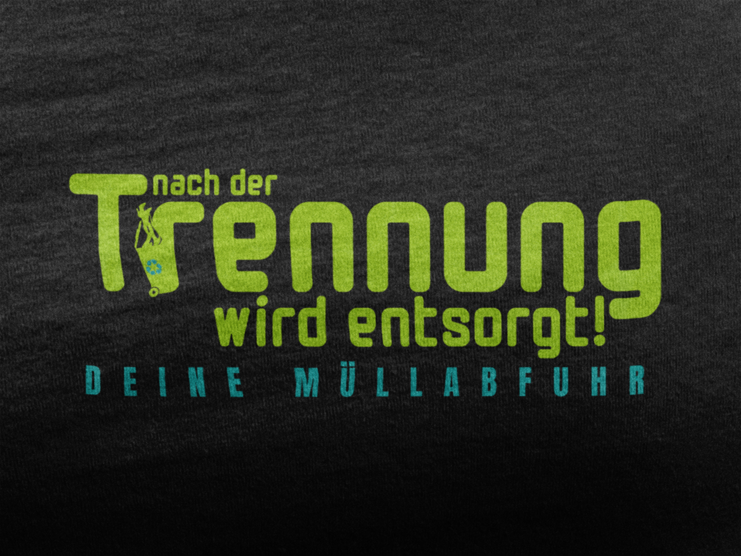 Custom Premium T-Shirt MÜLLABFUHR