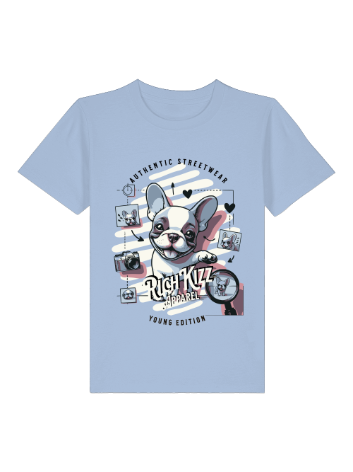 Young Kids 3-11 Jahre Shirt RichKizz French Bulli - 3AI Streetwear