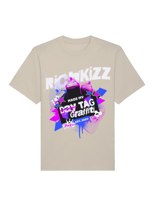 Young Streetwear unisex Shirt Richkizz Graffiti - 3AI Streetwear