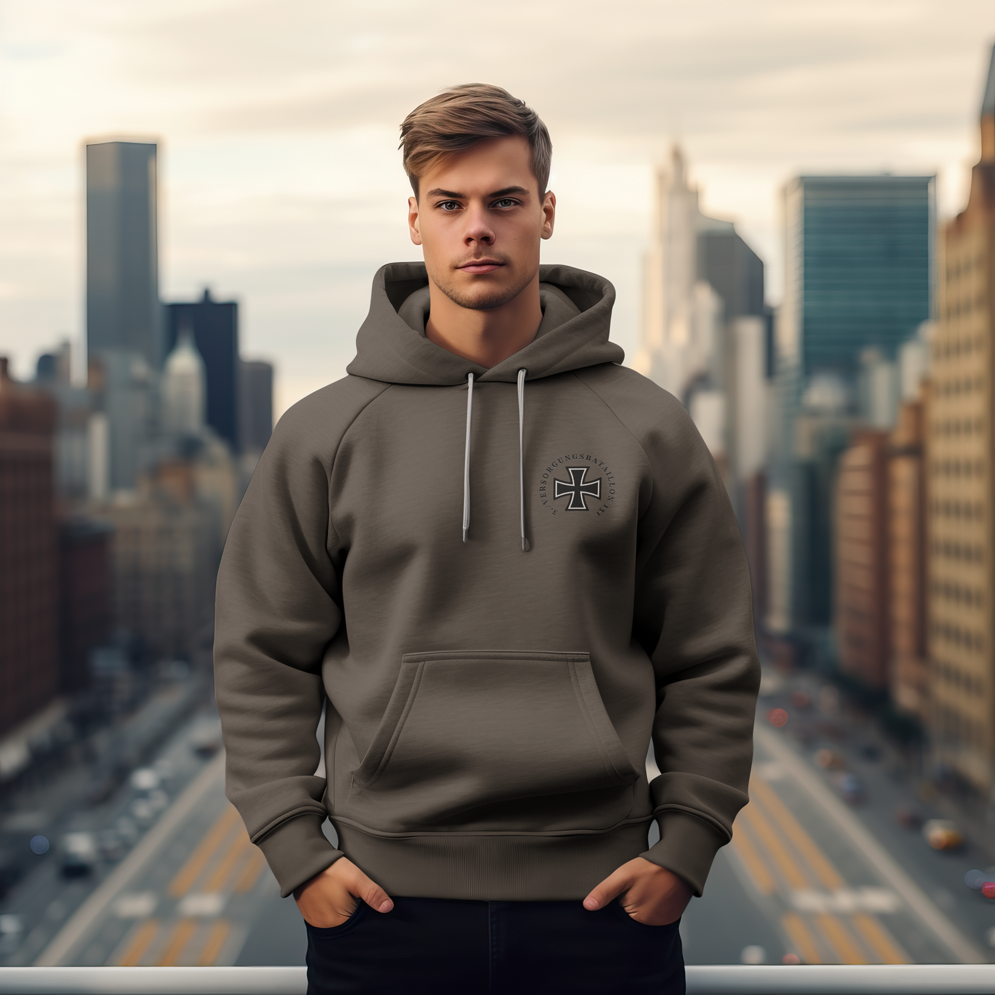 Der 131 Custom Hoodie, begleitet dich mit echter Qualität. Bio-Baumwolle in 280-GSM-Ausführung bietet dir den idealen Tragekomfort und die Haltbarkeit, die du verdienst. Ohne Umschweife, ohne leere Versprechen – nur handwerkliche Sorgfalt und nachhaltige Materialien, die zusammenpassen. Ein Hoodie, auf den du dich verlassen kannst.


Wir empfehlen die nächste Größe zu bestellen, hast du z.B. normalweise eine L, wähle XL.
Wichtig - nicht mit Weichspüler waschen um den Druck und Saum (Gummiband) nicht zu besc