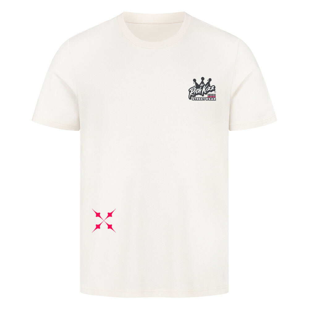 drei Tage wach T-Shirt Männer, Shirt für Disco Clubbing, Vinyl Schallplatten Motiv Party Shirt Männer, Herren Da Vinci Shirt Club, Techno, Electro, Schranz Shirt Männer von Richkizz weiss natural organic 