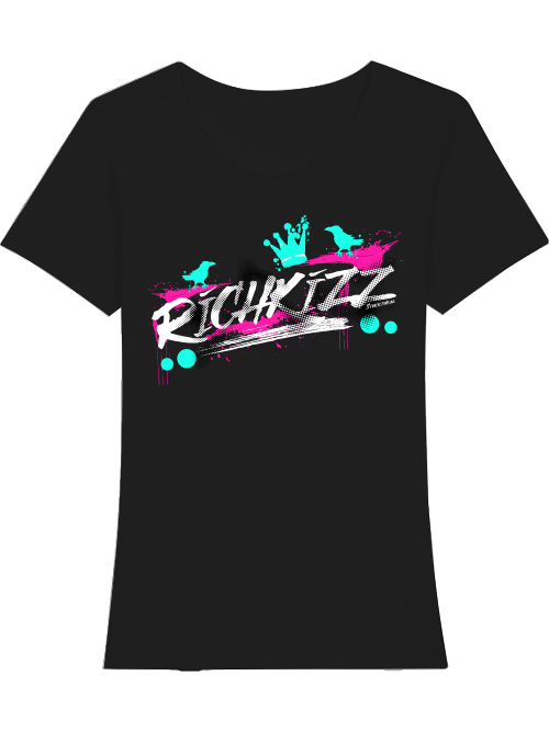 Frauen Shirt Richkizz Graffiti - 3AI Streetwear