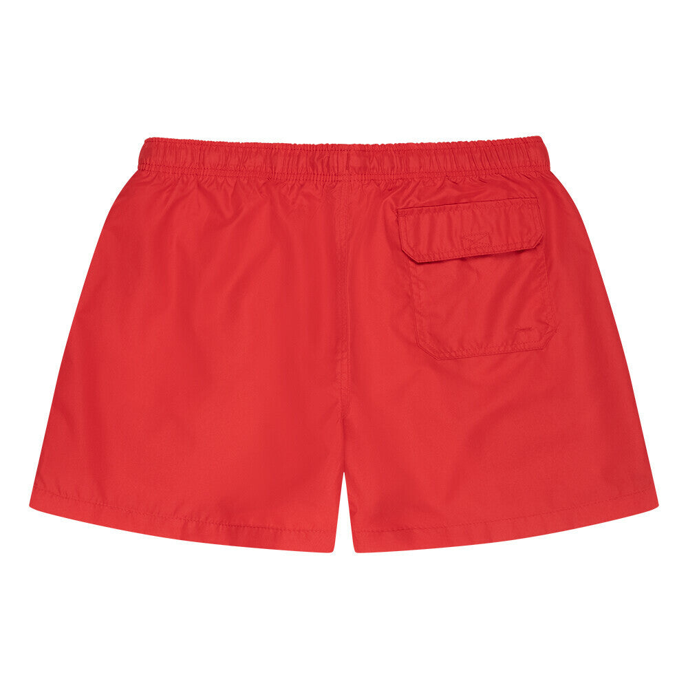 Badehose Red Chili Richkizz Streetwear, Badeshorts rot Männer und Herren