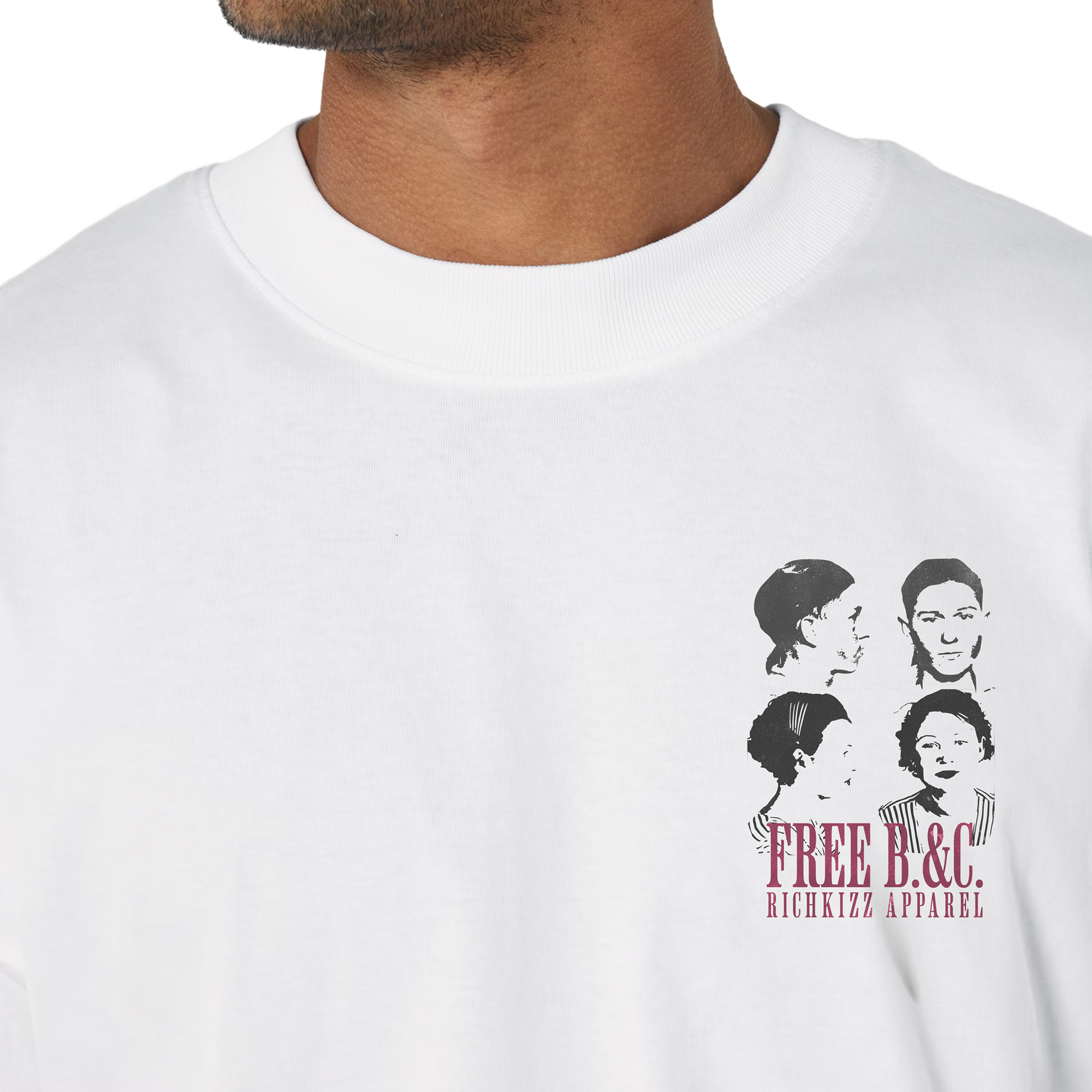 Das freche Streetwear Retro oversized Herren-Tee „Bonnie and Clyde“ kombiniert kultigen Flair mit lockerem Komfort und wird aus angenehmer, ringgesponnener Bio-Baumwolle gefertigt – ideal für entspannte, stylische Outfits.
100% gekämmte ringgesponnene Bio-Baumwolle, eingesetzte Ärmel, überschnittene Ärmelansätze, 1x1 Rippstrick an schmalem Ausschnitt, abgesetztes Nackenband, aus Eigenstoff, breite Doppelabsteppung an Ärmelenden und unterem Saum, Farbe weiss, Streetwear aus Zwickau
