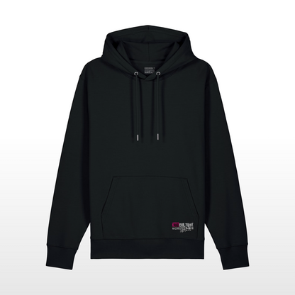 Der Heavy Hoodie Chaos – locker geschnitten, massiv verarbeitet. Flauschige Bio-Baumwolle, doppelte Kapuze mit Futter, Set-In Ärmel und robuste Metalldetails. Robustes Fischgrätenband im Nacken, verstärkte Nähte und praktische Kängurutasche. Ein Statement-Piece, das hält, was es verspricht.

Handarbeit aus Deutschland&nbsp;- ein echtes Unikat
OriginG Premium&nbsp;Produkt
Relaxed geschnitten - extra komfortabel
Limitiert auf 20 Stück am Tag
Farbe Black
Heavy 350 GSM