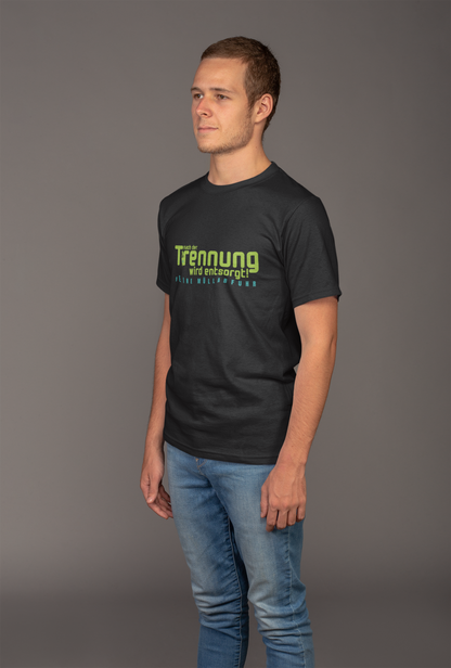 Angenehmes Premium-T-Shirt in normaler Passform, das mit seinem hohen Qualitätsstandard überzeugt. Custom Anfertigung für die Boys und Girls von der Müllabfuhr. Nach der Trennung wird entsorgt, schön frech und zweideutig, so bist du der Star auf dem nächsten Betriebsausflug, 100% Baumwolle, 180 GSM