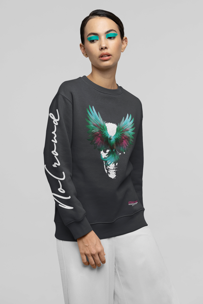Das No Crowd Heavy Sweatshirt für Girls – Relaxed-Fit geschnitten, massiv verarbeitet. Flauschige Bio-Baumwolle, verstärkte Nähte und bei uns im Haus von Hand gefertigt. Ein Statement-Piece, das hält, was es verspricht.

Handarbeit aus Deutschland
OriginG Premium Produkt
1x1-Ripp am Kragen, Ärmelbund und Saum
Nackenband innen aus Fischgrätenband
halbmondförmiger Einsatz aus gleichem Material im Nackenbereich
Einfache Steppnaht am Kragen
2-Nadel-Steppnaht mittig auf der Naht am Saum, Bündchen und Armausschni