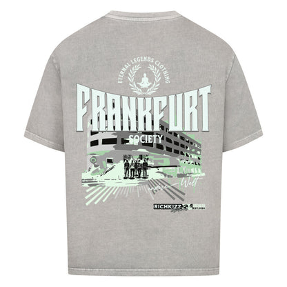 Frankfurt Shirt oversize, clubbing tshirt frankfurt, männer oversize city tee, 