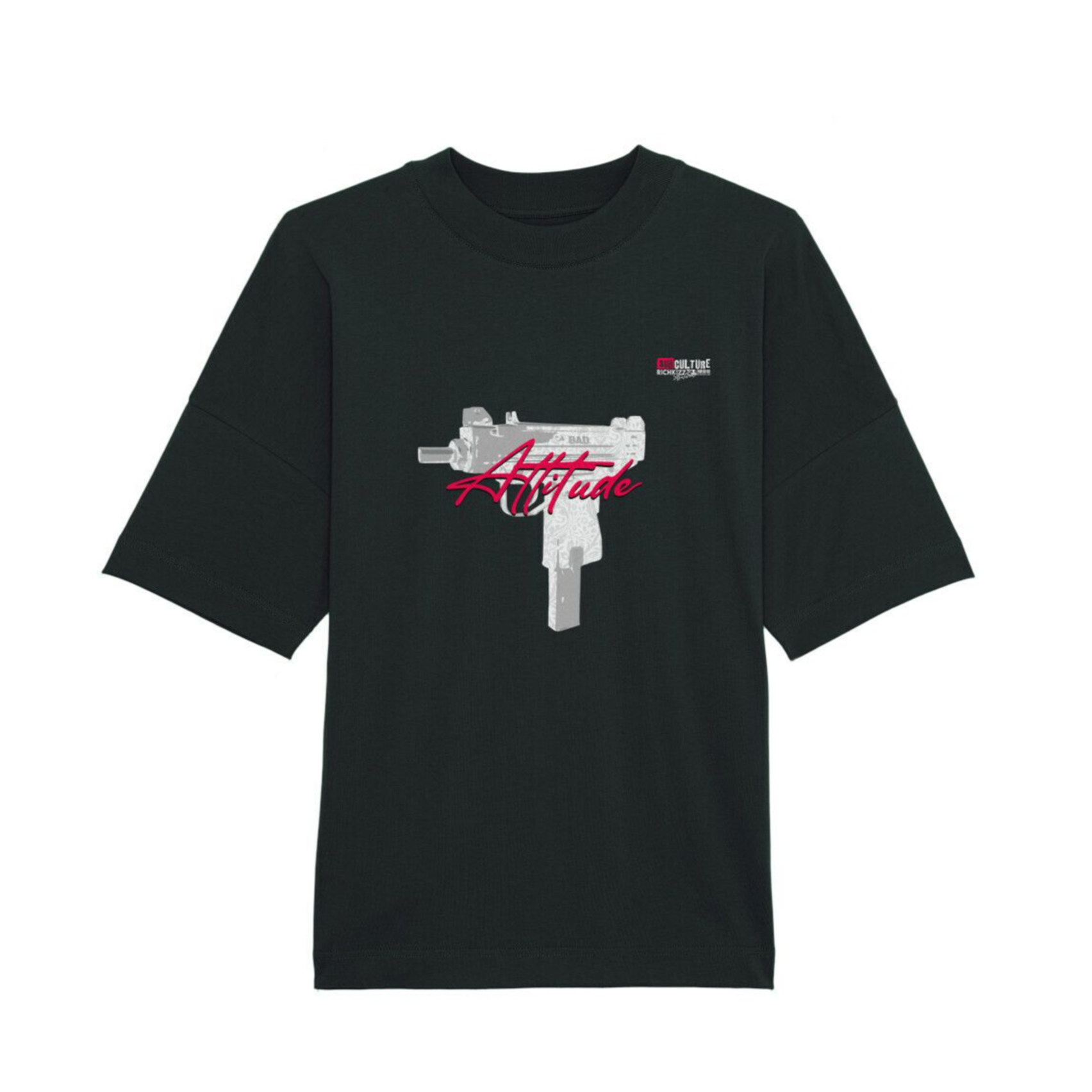 Einfach aber wirkungsvoll, unser GUCZI Attitude Herren Shirt im Oversized-Fit! Ein stylisches Premium-Shirt, das neue Qualitätsmaßstäbe setzt. 100% Bio-Baumwolle