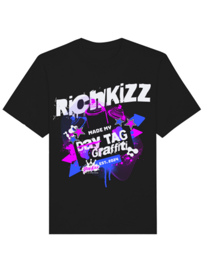 Young Streetwear unisex Shirt Richkizz Graffiti - 3AI Streetwear