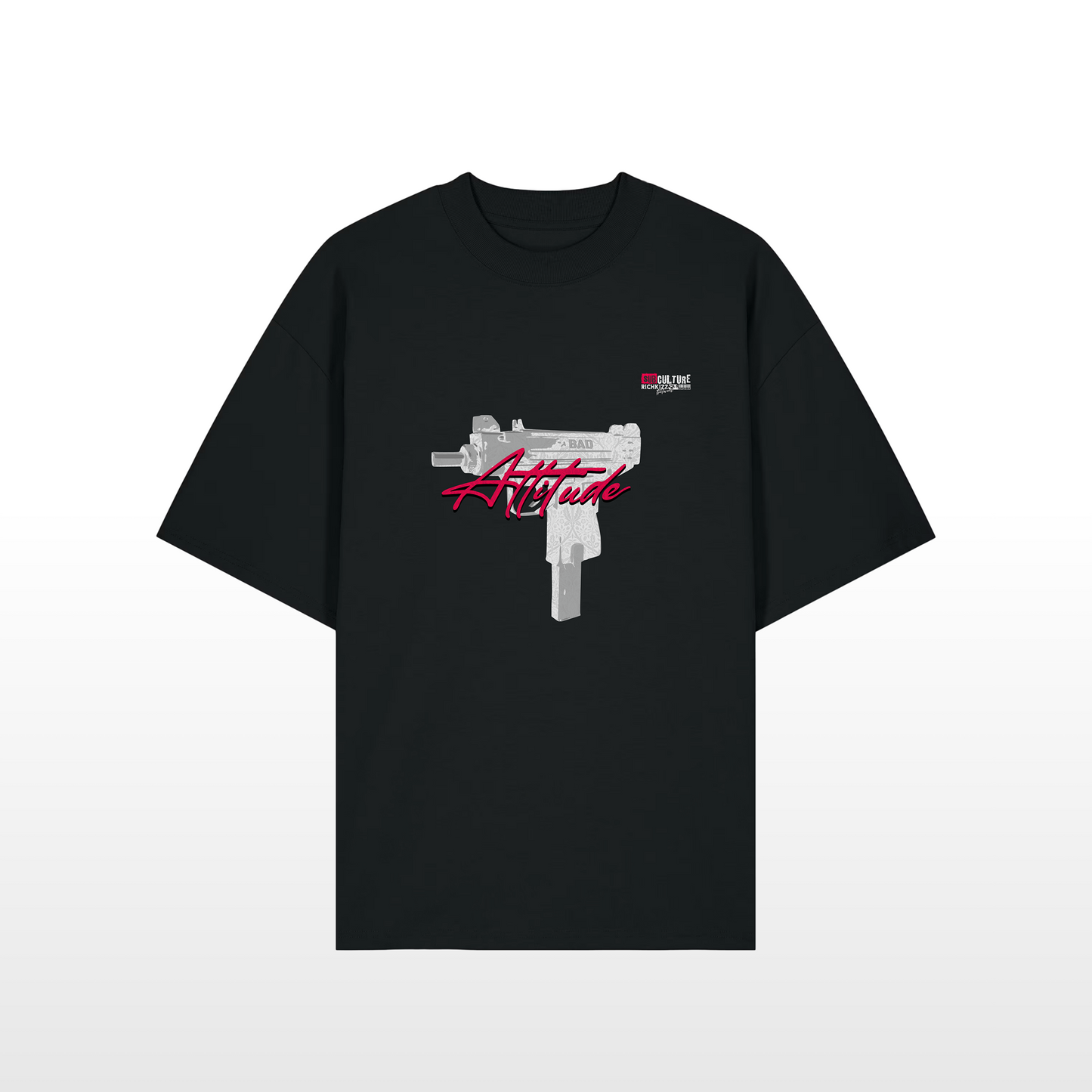Einfach aber wirkungsvoll, unser GUCZI Attitude Herren Shirt im Oversized-Fit! Ein stylisches Premium-Shirt, das neue Qualitätsmaßstäbe setzt. 100% Bio-Baumwolle
