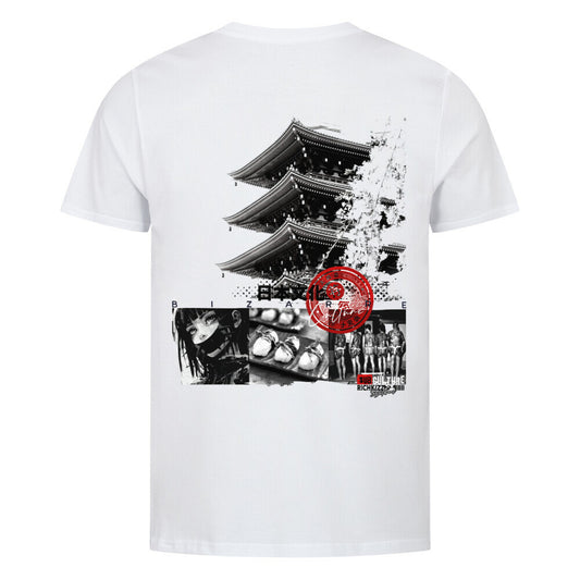 Provokant stylisches Herren Streetwear T-Shirt der Japan Kultur. Hentai, Sushi und ist genau dein Ding? Dann hol dir dieses Premium-T-Shirt in normaler Passform! Farbe weiß, Bio-Baumwolle 150GSM 