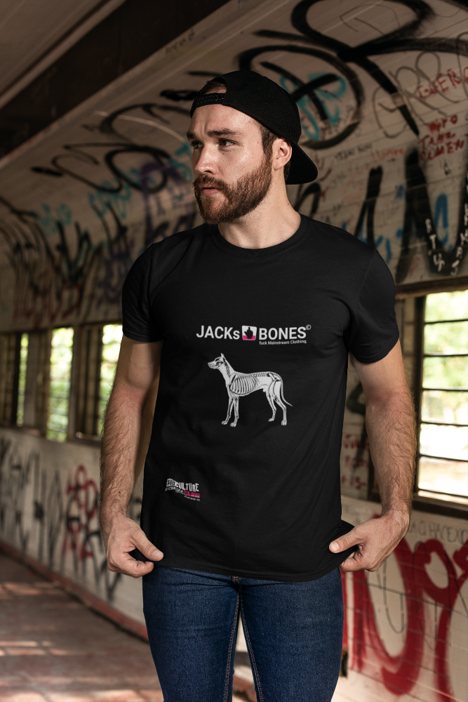 Jacks Bones Satire Herren T-Shirt Richkizz Streetwear, Funshirt Männer