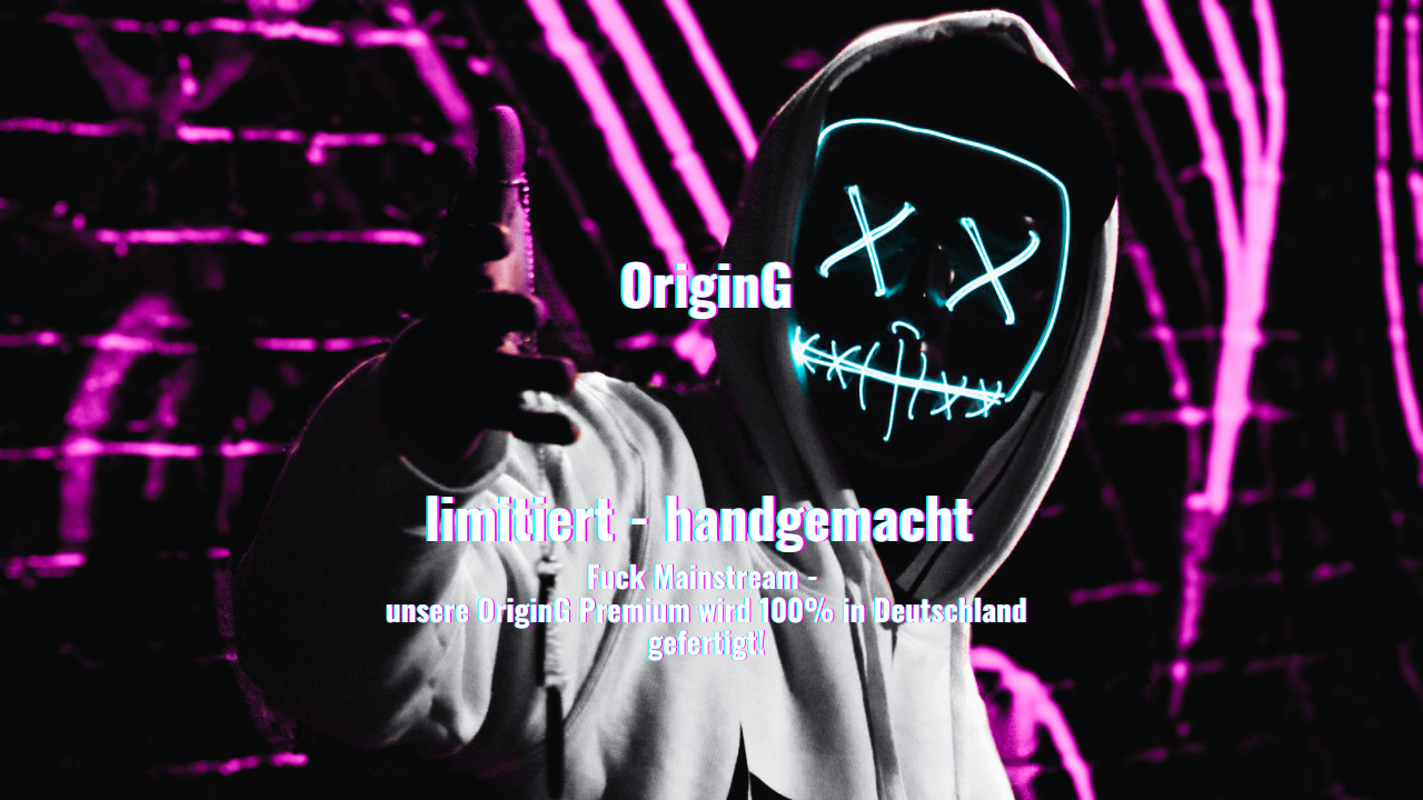 unsere neue Herbst Winter Premium Streetwear Kollektion wird zu 100% in Deutschland und Handarbeit hergestellt. Jedes Teil ist streng auf 20 Stück am Tag limitiert, hohe Qualität und feinste Stoffe sind unser Anspruch, provokante Shirts Hoodies und Jacken mit Print, alle Teile werden persönlich von David in Zwickau gefertigt und sind auf 20 Teile pro Tag limitiert