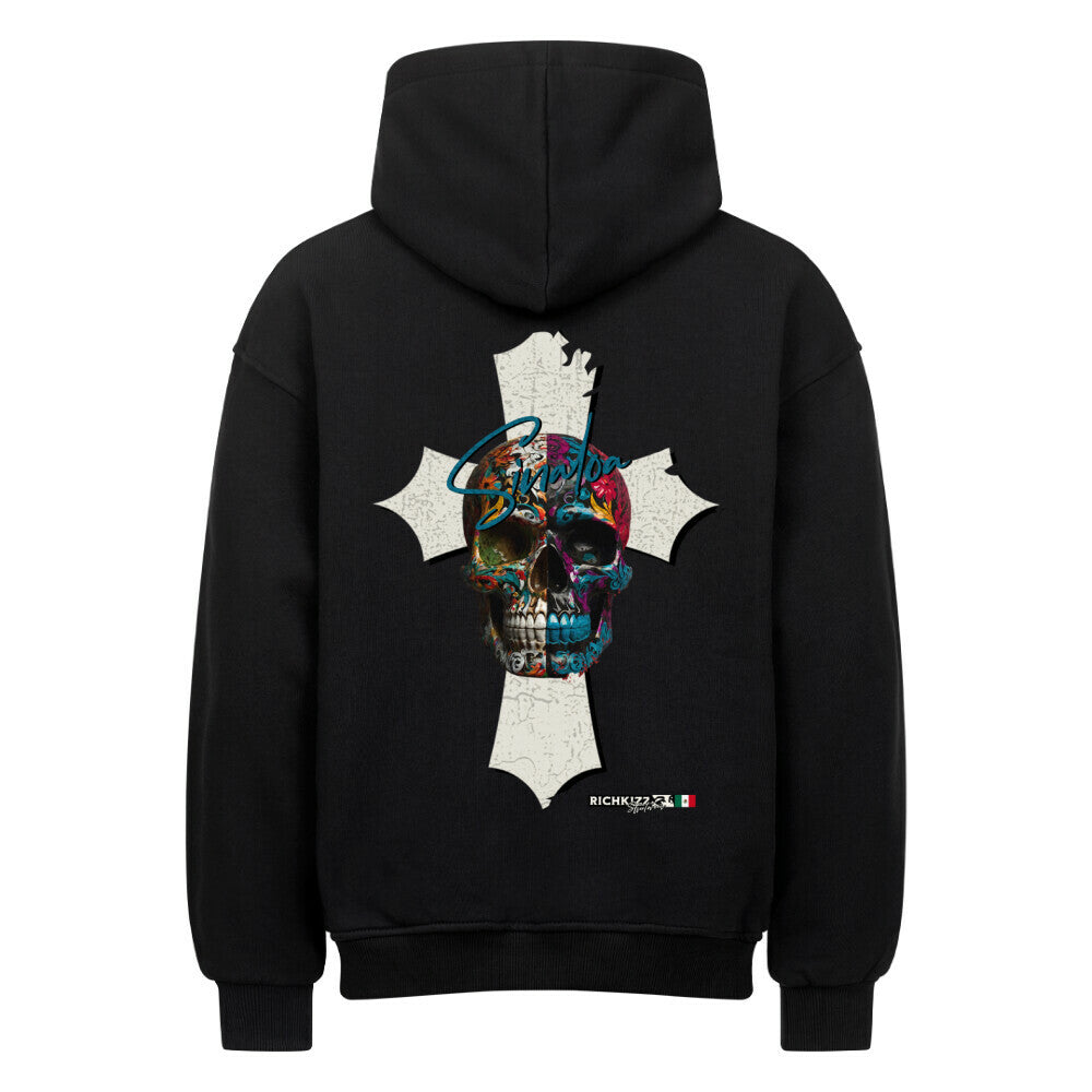 Heavy Cotton Premium-Hoodie im Oversized-Schnitt, der neue Qualitätsstandards setzt. Die Neuauflage unseres Streetwear Klassikers, kommt jetzt noch fetter in 380 GSM. Der Herren Hoodie aus der Kartelle Mexiko Serie