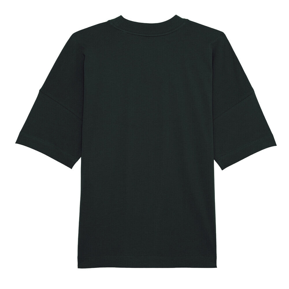 Einfach aber wirkungsvoll, unser Attitude Herren Shirt im Oversized-Fit! Ein stylisches Premium-Shirt, das neue Qualitätsmaßstäbe setzt. 100% Bio-Baumwolle, Farbe schwarz