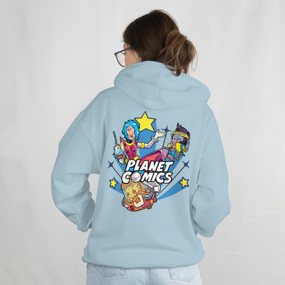 Planet Comics Custom Hoodie – Dein Design, deine Regeln

Dieser Hoodie wird individuell nach deinen Wünschen gefertigt. Gemeinsam stimmen wir vorab Farben, Style und Details bequem per WhatsApp ab, bis dein Design perfekt ist.

Nach deiner finalen Freigabe erhältst du einen persönlichen Bestell-Link, über den du jederzeit und unbegrenzt nachbestellen kannst.

Die Preise richten sich nach unserem Angebot an euch. Dieses Merch-Produkt ist nur für unseren Kunden