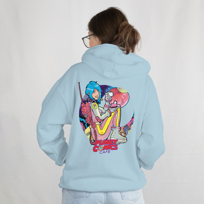 Planet Comics Custom Hoodie – Dein Design, deine Regeln

Dieser Hoodie wird individuell nach deinen Wünschen gefertigt. Gemeinsam stimmen wir vorab Farben, Style und Details bequem per WhatsApp ab, bis dein Design perfekt ist.

Nach deiner finalen Freigabe erhältst du einen persönlichen Bestell-Link, über den du jederzeit und unbegrenzt nachbestellen kannst.

Die Preise richten sich nach unserem Angebot an euch. Dieses Merch-Produkt ist nur für unseren Kunden