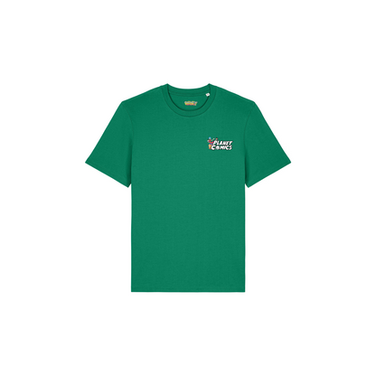 Organic Unisex Premium T-Shirt mit normalem Schnitt, bietet mit 180 GSM ein angenehmes Tragegefühl und langlebige Qualität. Das dezente Brustlogo macht das Shirt zum besonderen Hingucker. Ideal wenn Sie Wert auf nachhaltige Materialien und individuellen Stil legen.