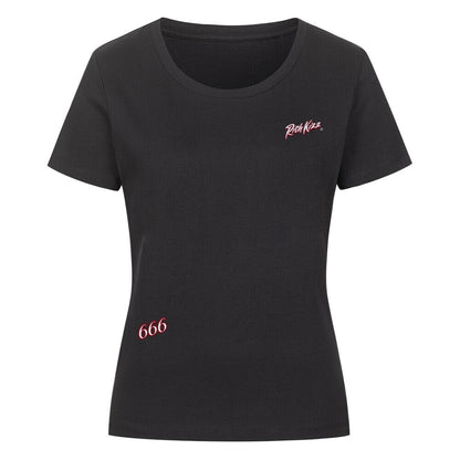 Premium Organic Damen Shirt "666" Richkizz Streetwear aus Bio-Baumwolle