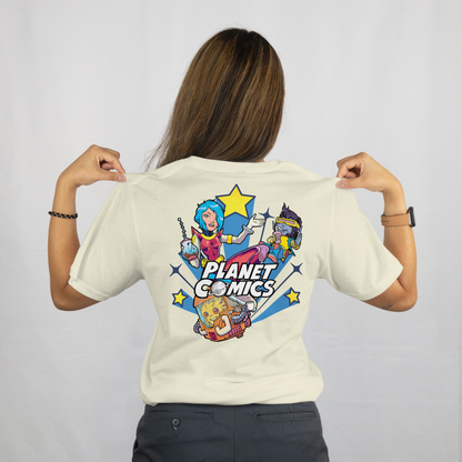 Organic Unisex Premium T-Shirt mit normalem Schnitt, bietet mit 180 GSM ein angenehmes Tragegefühl und langlebige Qualität. Der dezente Front- und Backprint macht das Shirt zum besonderen Hingucker. Ideal wenn Sie Wert auf nachhaltige Materialien und individuellen Stil legen.

max. 40°C waschen
nicht über den Druck bügeln
Trockner nur geringe Temperatur
180GSM hochwertige ringgesponnene Bio-Baumwolle
Fertigung in deiner Lieblingsfarbe und Schnitt