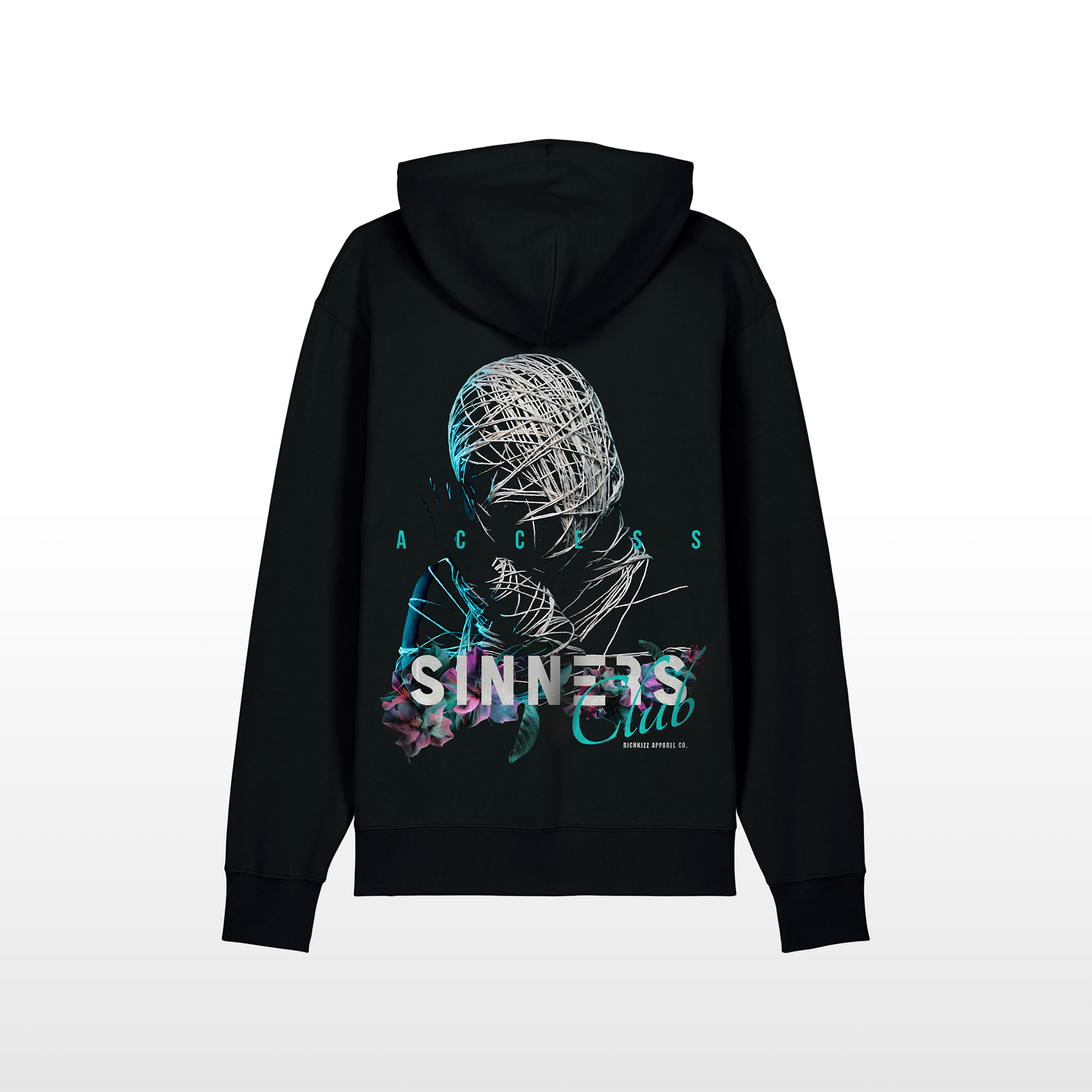Der Premium Hoodie Sinners – locker geschnitten, massiv verarbeitet. Flauschige Bio-Baumwolle, doppelte Kapuze mit Futter, Set-In Ärmel und robuste Metalldetails. Robustes Fischgrätenband im Nacken, verstärkte Nähte und praktische Kängurutasche. Ein provokant angehauchtes Statement-Piece, das hält, was es verspricht.

Handarbeit aus Deutschland ein echtes Unikat
OriginG Premium Produkt
Relaxed geschnitten - extra komfortabel
Limitiert auf 20 Stück am Tag
Farbe Schwarz mit Front und Backprint