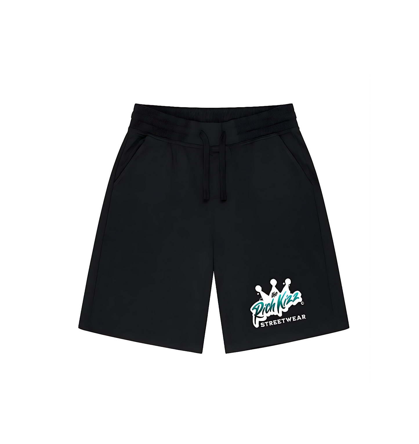 trousers shorts kurze hose richkizz sportswear schwarz