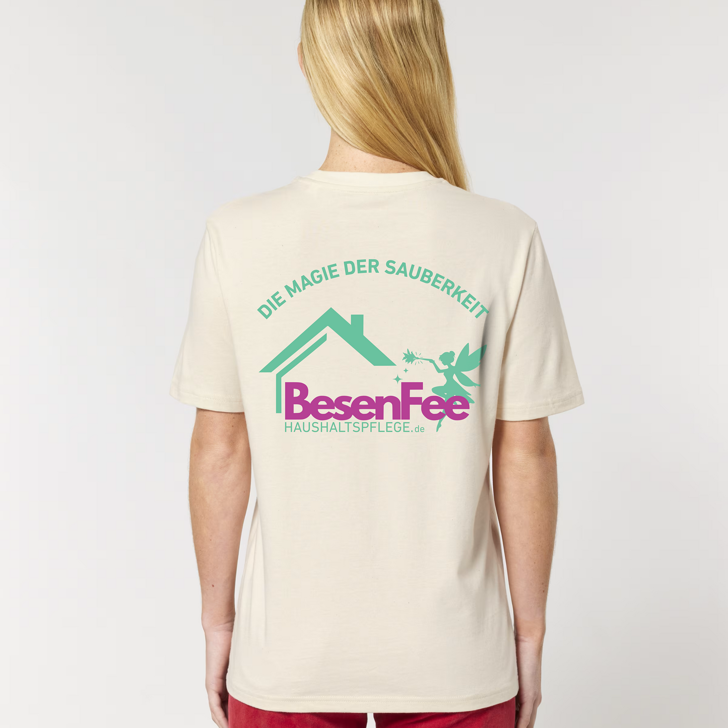 Customshirt BESENFEE Dunkelgrau / Natural Raw- Kundenauftrag