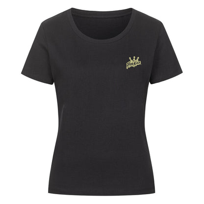 Damen Shirt Premium Organic "dont miss you" freches damen t-shirt sommer schwarz bio baumwolle für frauen