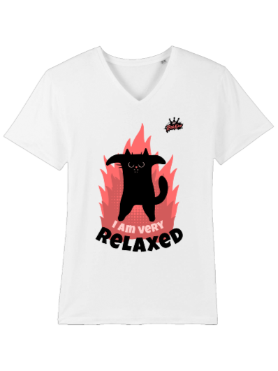 Young Streetwear Frauen Shirt Richkizz relaxed cat - 3AI Streetwear